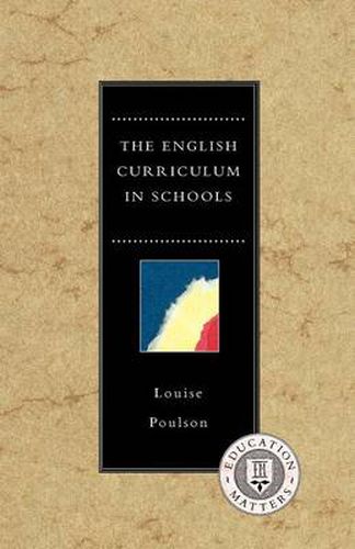 Cover image for English Curriculum in Schools