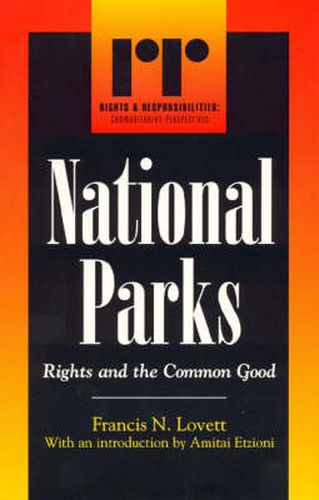 Cover image for National Parks: Rights and the Common Good