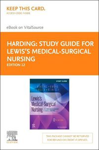 Cover image for Study Guide for Lewis's Medical-Surgical Nursing - Elsevier eBook on Vitalsource (Retail Access Card)