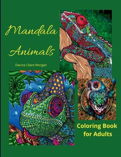 Mandala Animals Coloring Book for Adults