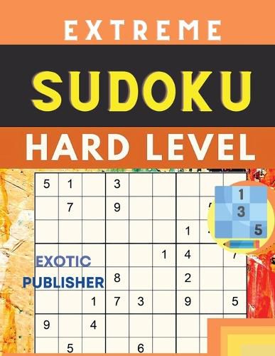 Cover image for Hard to Extreme Large Print Sudoku