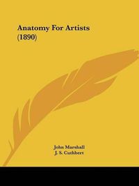 Cover image for Anatomy for Artists (1890)