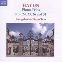 Cover image for Haydn Piano Trios Nos 24 25 26 31