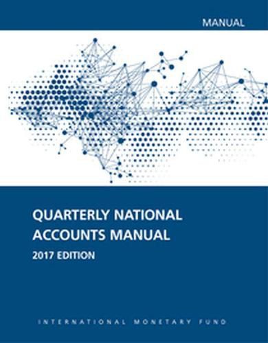 Quarterly national accounts manual