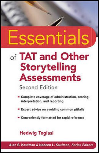 Cover image for Essentials of TAT and Other Storytelling Assessments