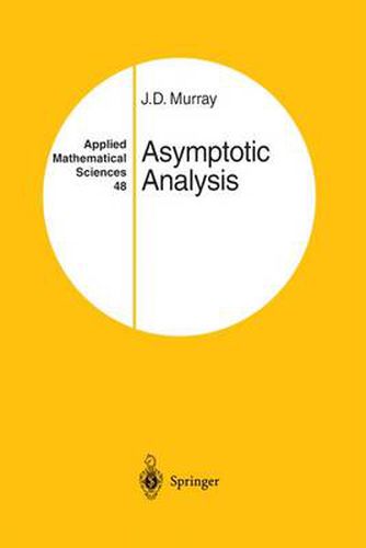 Cover image for Asymptotic Analysis