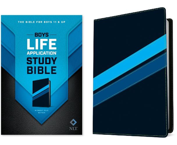 Cover image for NLT Boys Life Application Study Bible, TuTone