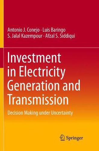 Cover image for Investment in Electricity Generation and Transmission: Decision Making under Uncertainty