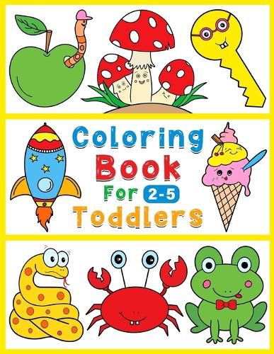 Cover image for Coloring book for toddlers