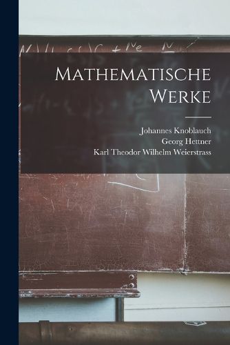 Cover image for Mathematische Werke