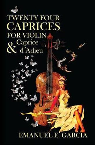 Cover image for Twenty Four Caprices for Violin and Caprice d'Adieu