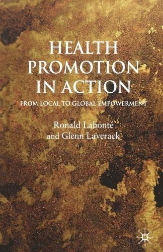 Cover image for Health Promotion in Action: From Local to Global Empowerment