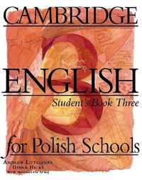 Cover image for Cambridge English for Polish Schools Student's book 3