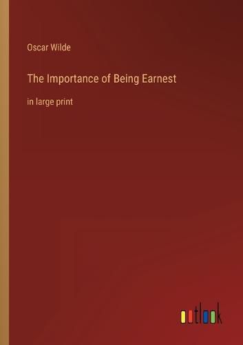 Cover image for The Importance of Being Earnest