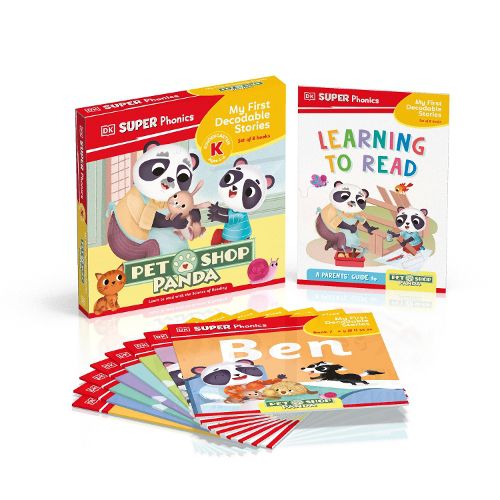 Cover image for DK Super Phonics My First Decodable Stories Pet Shop Panda