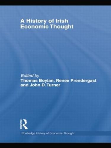 A History of Irish Economic Thought