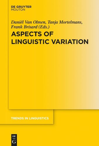 Cover image for Aspects of Linguistic Variation