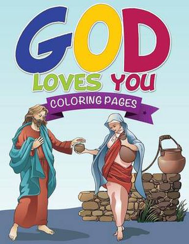 Cover image for God Loves You Coloring Book