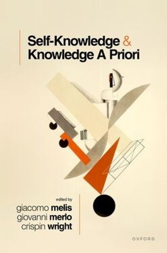 Cover image for Self-Knowledge and Knowledge A Priori
