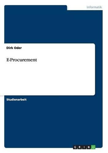Cover image for E-Procurement