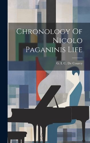 Cover image for Chronology Of Nicolo Paganinis Life