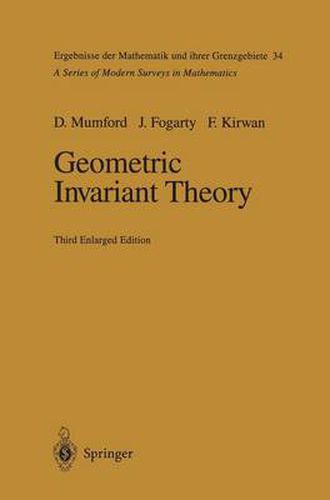 Cover image for Geometric Invariant Theory