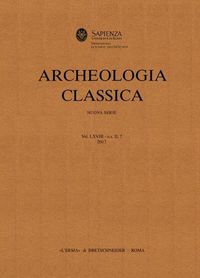 Cover image for Archeologia Classica. 2018 Vol. 69, N.S. II. 7.