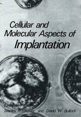 Cover image for Cellular and Molecular Aspects of Implantation