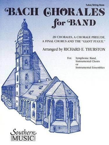 Cover image for Bach Chorales for Band: Tuba/Bass