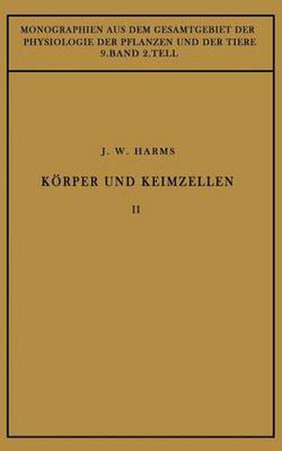 Cover image for Koerper Und Keimzellen: Zweiter Teil