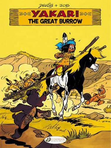 Cover image for Yakari 13 - The Great Burrow