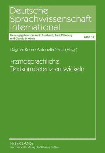 Cover image for Fremdsprachliche Textkompetenz Entwickeln