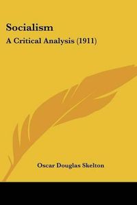 Cover image for Socialism: A Critical Analysis (1911)