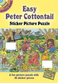 Cover image for Easy Peter Cottontail Sticker Picture Puzzle