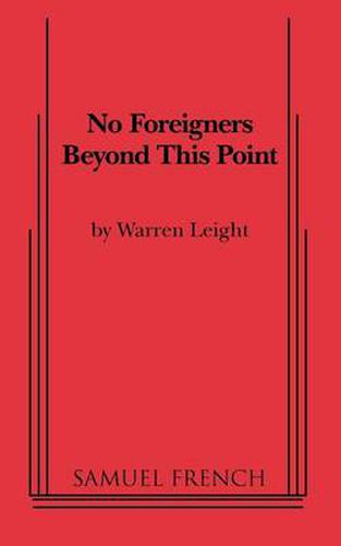 Cover image for No Foreigners Beyond This Point