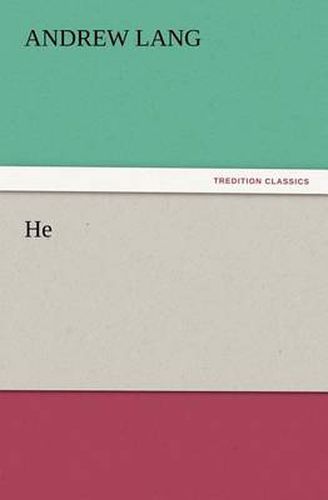 Cover image for He