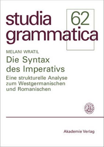 Cover image for Die Syntax des Imperativs