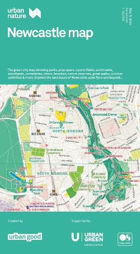 Cover image for Urban Nature Newcastle Map