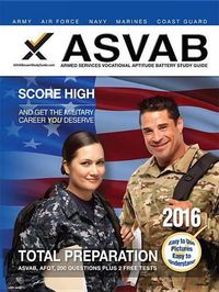 Cover image for ASVAB Armed Services Vocational Aptitude Battery Study Guide 2016