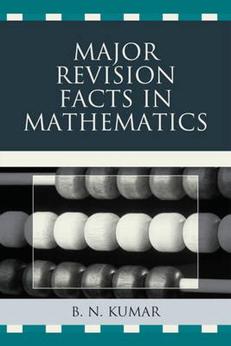 Cover image for Major Revision Facts in Mathematics