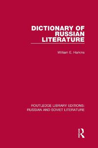 Cover image for Dictionary of Russian Literature