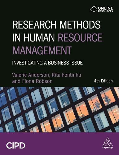 Research Methods in Human Resource Management: Investigating a Business Issue