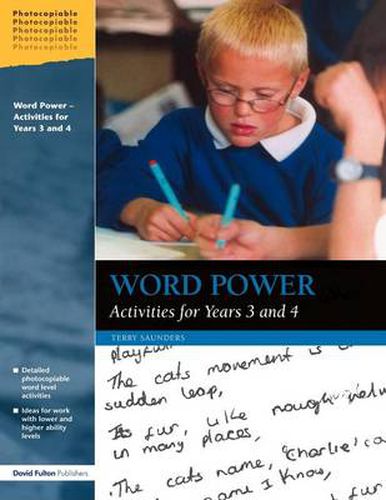 Cover image for Word Power: Activities for Years 3 and 4