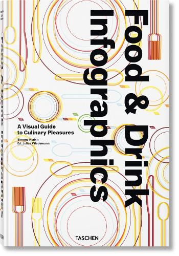 Cover image for Food & Drink Infographics. A Visual Guide to Culinary Pleasures