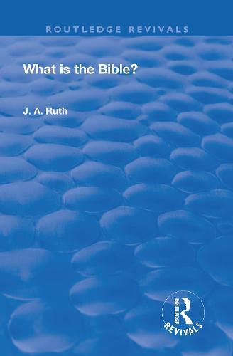 Cover image for What is the Bible?