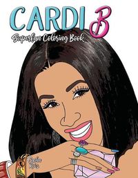 Cover image for Cardi B Superfan Coloring Book