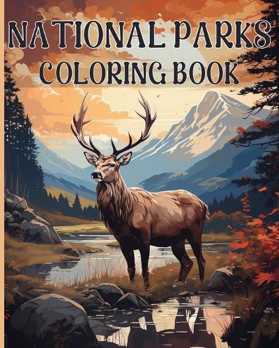 Cover image for National Park Coloring Book