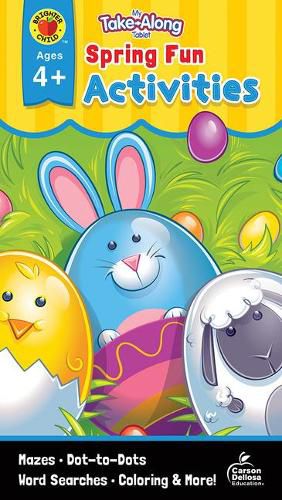 Cover image for My Take-Along Tablet Spring Fun Activities, Ages 4 - 5