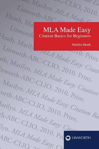 Cover image for MLA Made Easy: Citation Basics for Beginners