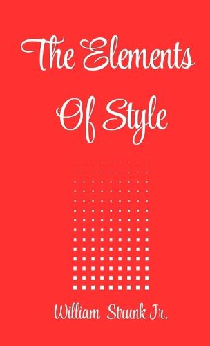 Cover image for The elements of style